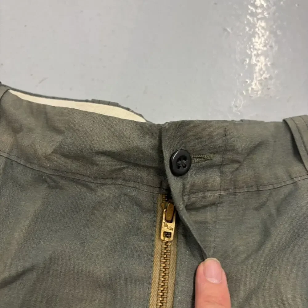 Vintage 60s Sears Green Sanforized Workwear Chinos 36x28